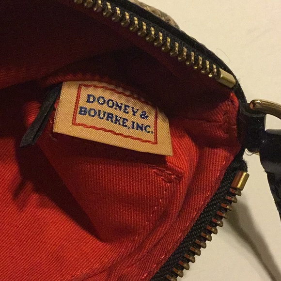 Dooney & Bourke Snakeskin Print Wristlet/Clutch - Picture 7 of 13